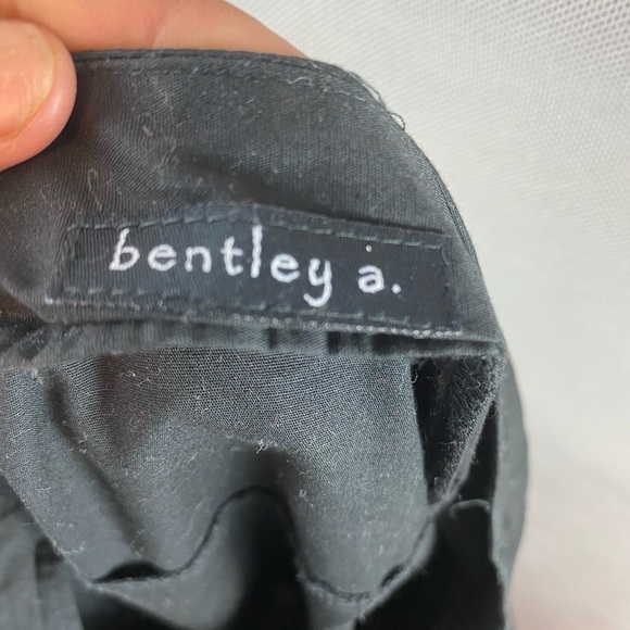 Women’s Bentley A. Black Mini flare a-line skirt size 8 - Picture 5 of 9